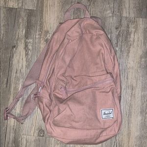 Pink mini Herschel backpack